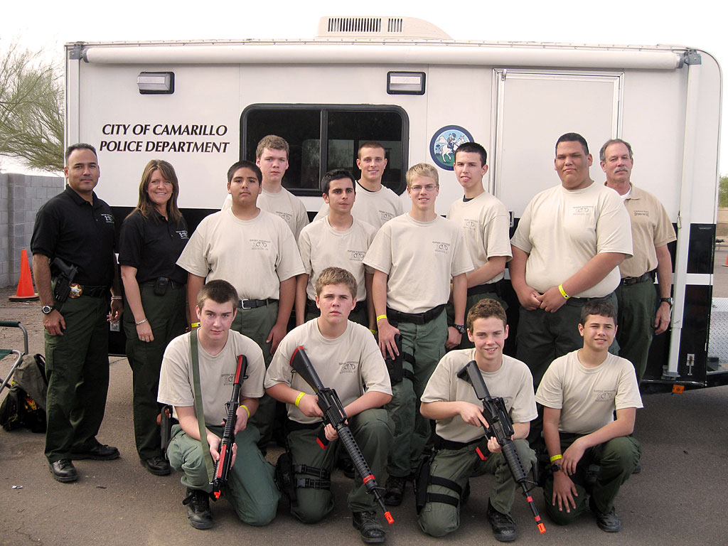 Law Enforcement Explorer Tactical Competition, First, Second and Third