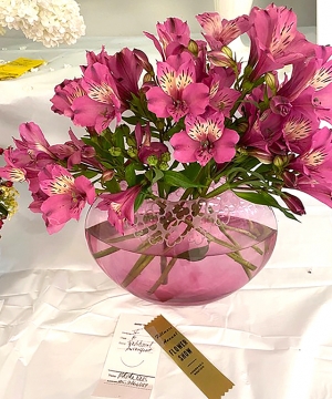 The annual Fillmore Flower Show dates have officially been released. This year’s show will be April 24 – 26, at the Fillmore Active Adult Center. Above is an entry from last year’s show. Full details in article. Photo credit Linda Nunes.