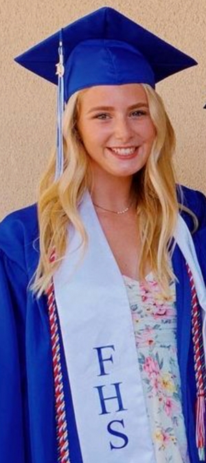 Katrionna Furness, FHS Graduate.