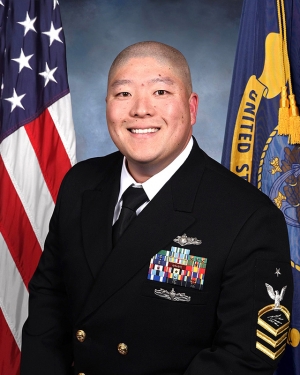 Soon to be retired from the United States Navy, Phillip C. Diaz of Fillmore.