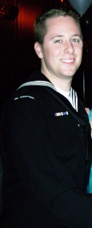 United States Navy Electrician Mate Second Class William Foster Stationed in Groton, Connecticut.