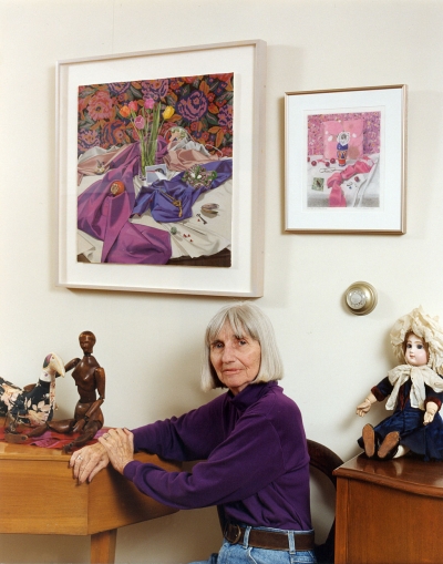 Portrait of Carol Rosenak in 1998 by Donna Granata from Focus On The Masters Portrait Series