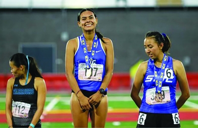 As mentioned on page 1, former FHS Cross Country runner Alianna Tapia won the California Community College Athletic Association State Meet for Moorpark College.