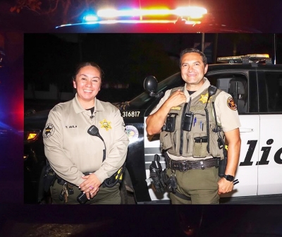 Deputy Yolanda Avila and Deputy Ismael Rubalcava
