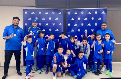 Fillmore’s California United’s 2016 Boys Team competed and won the Tournament of Champions in Thousand Oaks last weekend. Pictured back row: Miguel Martinez, Josue Garcia, and Javier Alcaraz. Middle row: Allen Arriaga, Mycah Castro, Rex Masterson, Jayden Escoto, Noah Lira, Kevin Ponce, Adrian Marrufo, JJ Garcia, and Roman Garibay. Front row: Gera Alvarado, Neymar Alcaraz, and Andres Martinez. Photo credit Erika Huerta Arana.