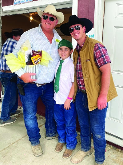 Pictured above are Mike Richardson, Francisco Avila and Remy Richardson. Article and photo credit Brandy Hollis, sports mom--once I coach a kid they are like my own for life!