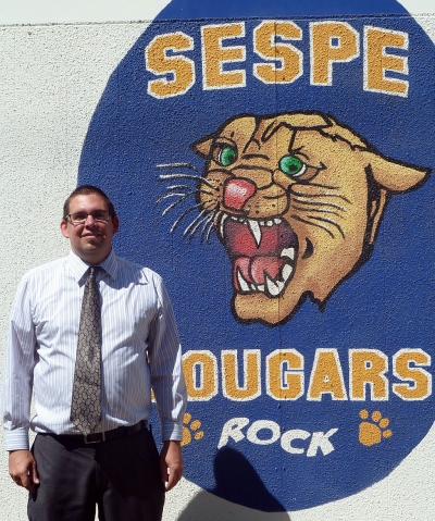 Pictured above is the new principal at Sespe School, Scott Carroll. Carrroll was previously the assistant principal at Fillmore Middle School. A picture of Piruâs new principal Diana Vides was unavailable.