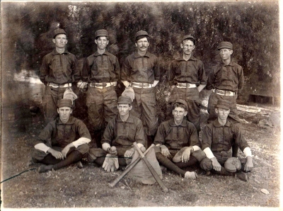 The Fillmore baseball team circa 1911.
