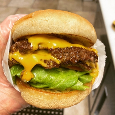 Above is a delicious Sespe Burger