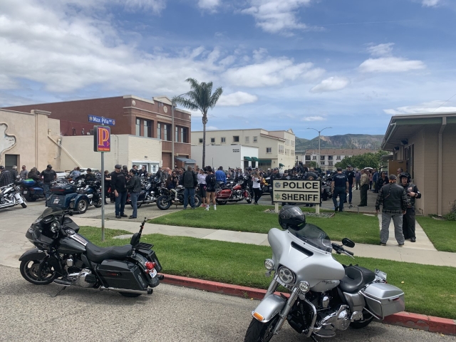 On November 7, 2018, Sgt. Ron Helus was gravely wounded as a result of the Borderline tragedy where 13 souls were lost. Sadly, Sgt. Helus succumbed to his injuries on November 8, 2018. Out of respect and appreciation for Sgt. Helus and “ALL” first responders throughout Ventura County, “Ride for the Blue” once again took place on Saturday, May 6, 2023. Nine police stations, including Fillmore PD, were visited by hundreds of riders covering 120 miles across Ventura County to say “thank you” to the first responders who are protecting and serving Ventura County. Proceeds from the annual ride go to the non-profit Oxnard Police Community Foundation to support ALL Ventura County first responders so they can be at their best to serve their community. “Greater love has no man than this, that a man lay down his life for his friends.” – John 15:13.