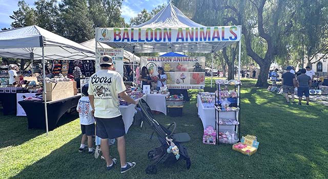 There was a large turnout for the 40th Annual Sespe Creek 4th of July Car Show on Central Avenue in downtown Fillmore. Pictured are some of the cars and activities offered. The band played on the steps of Fillmore City Hall while rows of horseshoe-men tried for a ringer—or double ringer! Photo credit Gazette staff.