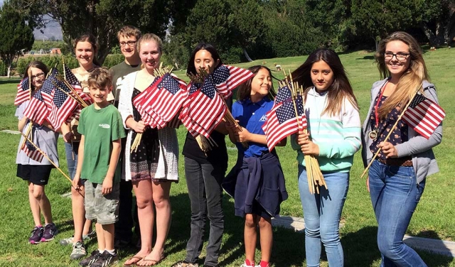 Members of Bardsdale 4H met at Bardsdale Cemetery on Tuesday afternoon to remove the flags honoring Veterans for Memorial Day. Thanks for helping!