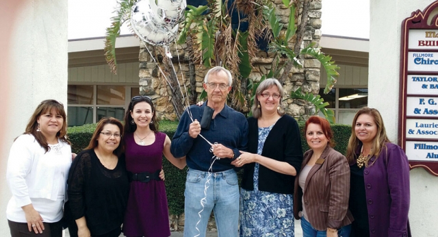 Lifetime Achievement Citizen, John Scoles, of Taylor, Scoles, and Bartels Law Office. Community awards are given each year to outstanding citizens, businesses, law enforcement, Fillmore Fire honorees, teachers, and students by the Fillmore Chamber of Commerce. No biographies were submitted by the Chamber this year.