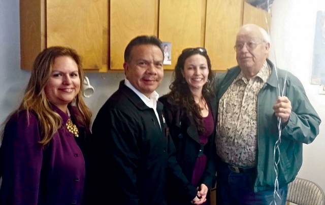 Citizen of the Year Monte Carpenter, pictured right.