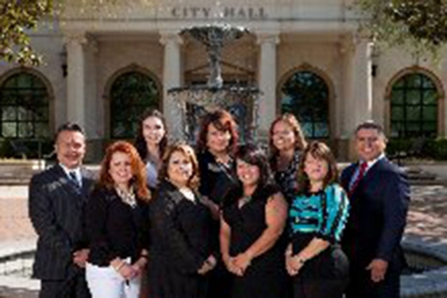 Our current Board of Directors (l-r) (back row) Renae Stovesand, Alicia Cortez, Ari Larson, (front row) Martin Guerrero, Theresa Robledo, Irma Magana, Maura Gomez, Linda Vazquez, Raul Santa Rosa. Missing is our newest Board Director Sonia Regalado.