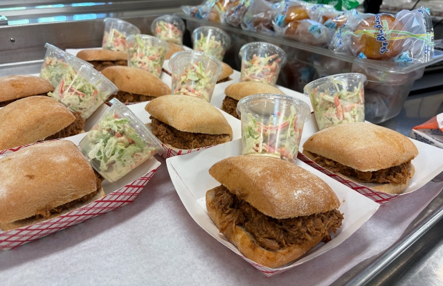 Chef Keegan Wigger, a Brigaid Program Chef, is working with the Fillmore Unified School District’s Child Nutrition Services team on developing meal options for students. Chef Wigger uses a process known as Scratch Cooking. Scratch Cooking refers to preparing food from basic raw ingredients, rather than using prepackaged, processed, or semi-prepared items. It involves starting with fresh vegetables, meats, grains, and other whole foods to create meals, focusing on natural ingredients and traditional cooking methods. Chef Wigger came to FUSD from the Brigaid program. Brigaid has assembled a team of professional chefs who apply their culinary expertise to help school food service programs achieve their goals. Courtesy https://www.blog.fillmoreusd.org/fillmore-unified-school-district-blog/2025/4/10/chef-develops-meals-for-fillmore-unified.