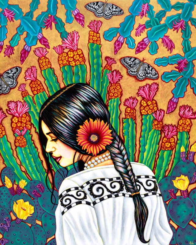 âSophia in the Thorny Gardenâ by Pola Lopez.