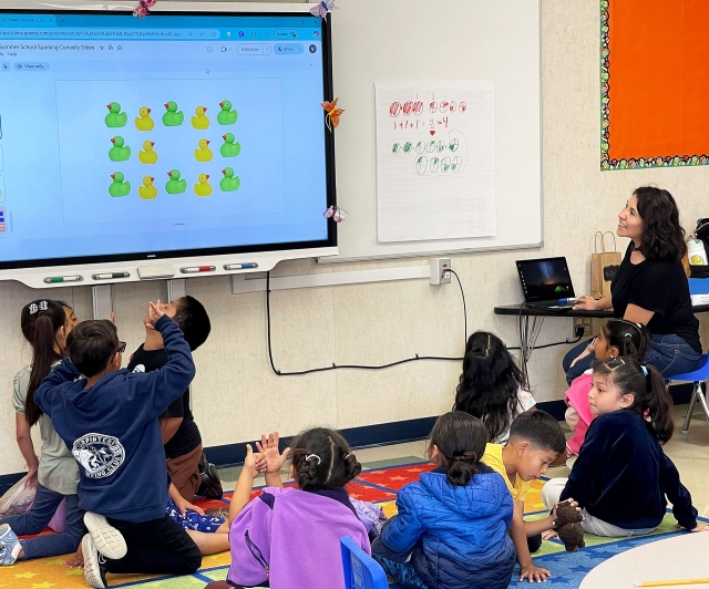 Fillmore Unified School District students from kindergarten to 5th grade participate from all school campuses in this year’s Spring Intersession held at Mountain Vista Elementary School. Students experience fun learning opportunities in reading, math, art and music. Courtesy https://www.blog.fillmoreusd.org/fillmore-unified-school-district-blog/2025/4/14/spring-intersession-fun-amp-learning.