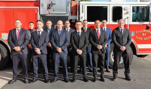 On Saturday, February 22, 2025, the Fillmore Fire Department selected 11 new recruits for the 2025 Fire Academy. Photo credit Angel Esquivel.