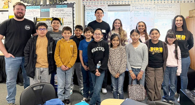 Piru Elementary Principal Viviana Magaña-Laureano said, “Great visit from Fillmore High School ASB! Our Piru Elementary ASB students loved connecting with older peers and learning about leadership. Thanks for inspiring the next generation!” Courtesy https://www.blog.fillmoreusd.org/piru-elementary-condors-blog/2025/1/31/great-visit-from-fillmore-high-school-asb-today.