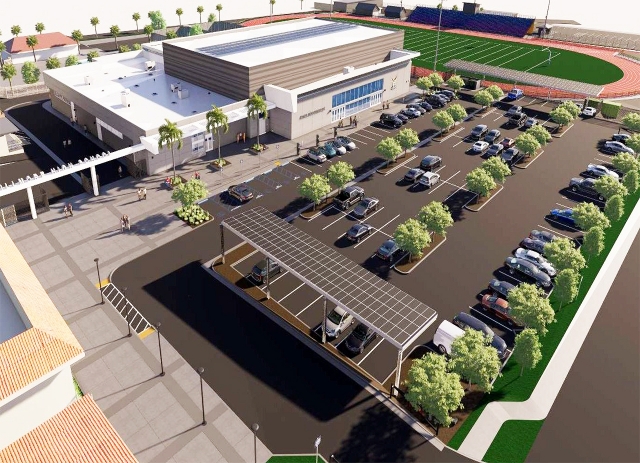 Construction has officially begun on the brand-new 43,000 square-foot athletic complex that will serve Fillmore’s high school students. Thanks to the support of the communities of Fillmore and Piru in passing Measure G, this vision is becoming a reality. With a projected completion date of December 2026, the complex will provide modern athletic spaces to support our student-athletes for years to come.
Construction crews have already made significant progress at the site. The old baseball field turf has been pulverized in place and mixed into ground. Site grading is actively underway, with heavy machinery preparing the land for development. The transformation is evident when comparing the current cleared and leveled site to the architectural renderings of what’s to come—a state-of-the-art athletic complex complete with updated facilities, expanded parking, and landscaped areas to welcome students, families, and the community.
Fillmore Unified School District Superintendent Christine Schieferle, said, “As we move forward, we want to extend a heartfelt thank you to our community members for their support, trust, and vision. This project is a direct result of your investment in our schools and our students’ futures. Together, we are building something extraordinary for generations of students to come. Go Flashes!