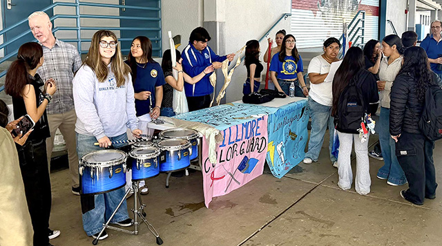 Thank you to Fillmore High School for a great table event for the 8th grade students who will soon be attending High School next year. FMS 8th graders had the opportunity to chat and learn about all the activities and clubs they can be a part of when they attend Fillmore High. It was also fun to see our Bulldog alums talking about all they are doing at the high school now. Posted February 22, 2026, at 7:21a.m. Courtesy https://www.facebook.com/profile.php?id=100063524712513#.