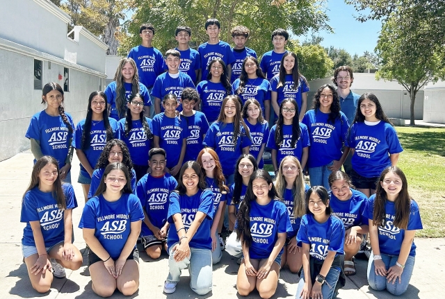 Fillmore Middle School Principal Jenny Plugge said, “The Fillmore Middle School ASB leaders were on campus for their ASB Boot Camp to kick off the 2025-26 school year. They worked to prep for registration and start planning for the school year activities. They are a great group of student leaders!” Courtesy https://www.facebook.com/permalink.php?story_fbid=pfbid02cDwoWZb4Zz1ZcRuaPjzvah5DVU7DbVQt5TVofuYnGsDjvQcGXHnawnL2vBtRvzZwl&id=100063524712513.