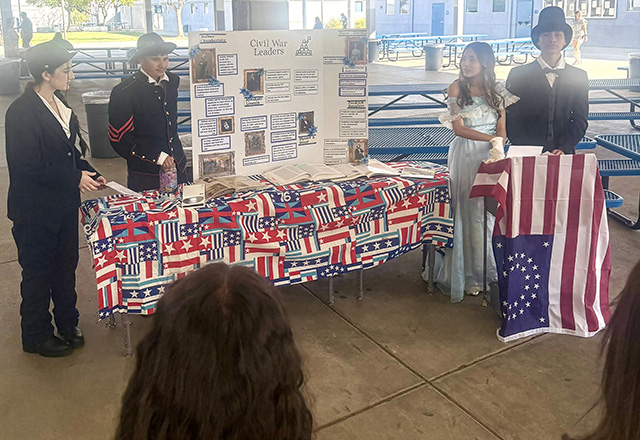 Fillmore Middle School Principal Jenny Plugge said, “It’s been a great day at FMS. The Civil War Living History Event hosted by our 8th grade History department was a great success.” Civil War Living History Day gives students an engaging, hands-on opportunity to deepen their understanding of the Civil War through immersive activities and live demonstrations. The event continues a valued school tradition that helps connect classroom learning to memorable real-world experiences while highlighting the creativity and dedication of Fillmore Middle School’s staff and students.