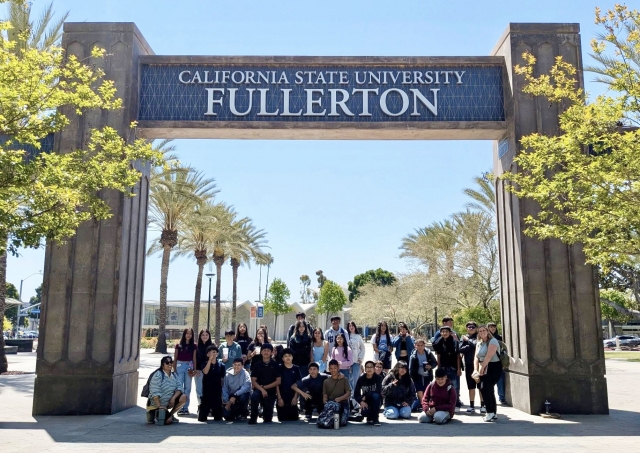 On Tuesday, April 29th, Fillmore Middle School Principal Jenny Plugge said, “Fillmore Middle School would like to thank our Board of Education and District Leadership for ensuring our students learn about future college opportunities. All 7th grade students had the opportunity to visit Cal State Fullerton on an educational field trip. Students and teachers had a great experience.” Courtesy https://www.facebook.com/497825872344899/posts/1258906476236831.