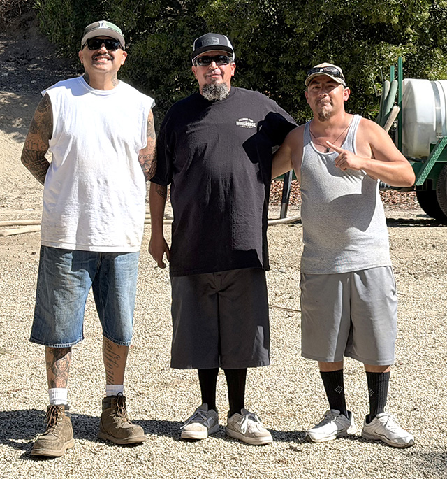 Fillmore/Piru Horseshoe Club, founded in 2026, the club has grown to more than 40 members and plans to host regular tournaments while supporting local youth sports, school organizations and scholarships. Pictured above are the first official tournament winners Marcos and Joe. More