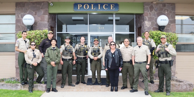 On Saturday, May 3rd, 2025, the Sgt. Ron Helus Ride for the Blue event was held to honor all first responders. This year’s ride began at 8:00 a.m. at Simi Valley City Hall. They stopped at the following police stations in this order: Thousand Oaks, Moorpark, Camarillo, Port Hueneme, Oxnard, Ventura, and Santa Paula, before ending their ride at the Fillmore Police Station at 2:30pm. Photo credit Angel Esquivel.