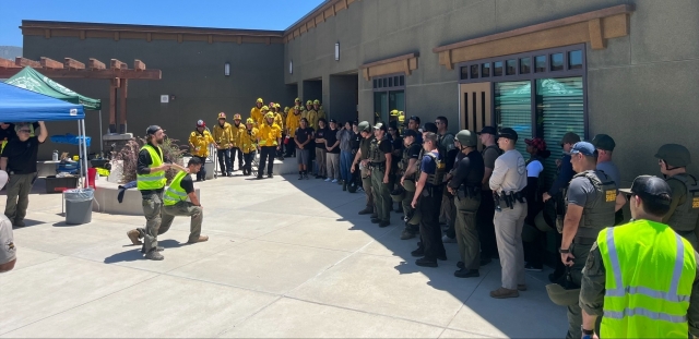 On Saturday, June 15, 2024, Rio Vista Elementary School hosted a First Responders Rapid Response Training in partnership with Fillmore Unified, Fillmore Fire, Ventura County Sheriff’s SWAT and County Fire. The training emphasizes a systematic approach to problem solving where participants are trained to integrate and manage a multi-discipline response to active killer / mass casualty scenarios. Residents in the area were notified and signs were posted of a Police Training in progress as they conducted the training in and outside the school. 