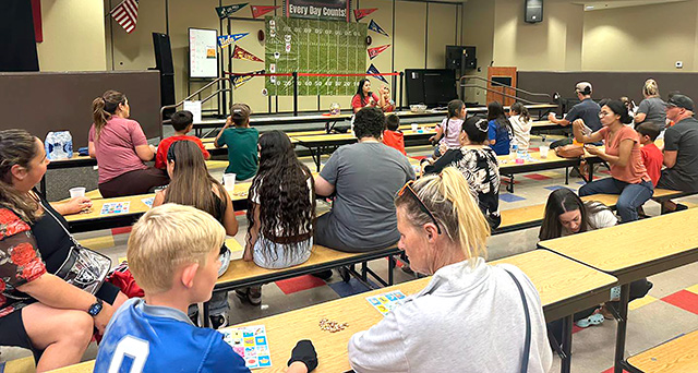 A Thank You to all of our Roadrunner families who joined us for Lotería Family Night! We had such a fun evening and what a great way to brush up on your Spanish while having fun and winning some prizes! The next Family Night is Movie Night on Friday, November 13, from 5:30–7:30 PM. More information will be shared through ParentSquare as we get closer. We hope to see you there! BEEP BEEP! Posted October 16, 2026 at 7:54pm. Courtesy https://www.facebook.com/photo?fbid=1630440175760289&set=pcb.1630440215760285.