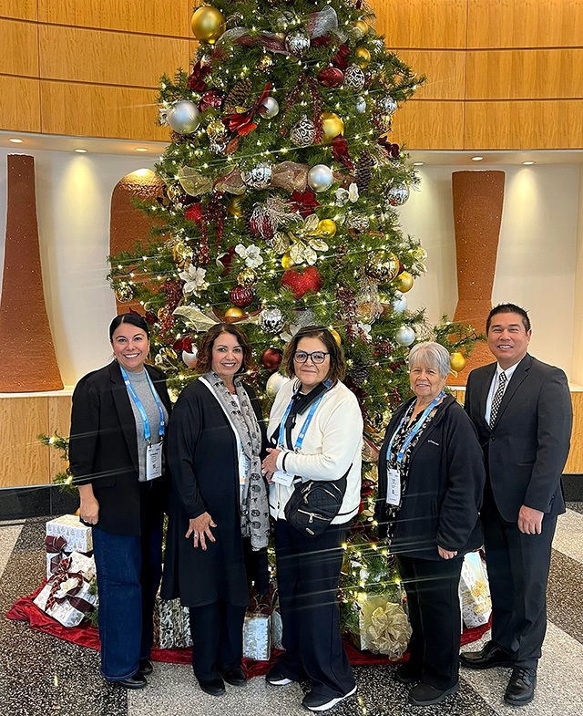 Fillmore Unified School District Superintendent Christine Schieferle, Assistant Superintendent Educational Services Dr. Isaac Huang, Board Members Olivia Palacio, Lucy Rangel and Tricia Gradias, attended the California School Boards Association (CSBA) annual conference in Sacramento. Both Superintendent Schieferle and Board Member Gradias presented as part of the California Collaborative for Education Excellence (CCEE), highlighting the great work Fillmore Unified is doing developing professional learning communities. Photos courtesy https://www.blog.fillmoreusd.org/fillmore-unified-school-district-blog/fillmore-unified-attends-annual-csba-conference.