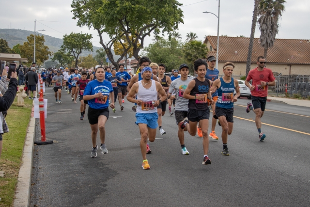 On Saturday, May 18, Rotary Club of Fillmore hosted a 5/10K Run & Fitness Walk. The run & fitness walk began at 8am in front of the Fillmore Unified School District. After the run, awards were given. This race is in memory of our fallen Rotarian, John Scoles, dedicated in his honor. John was an influential member of the Fillmore community, a long time Rotarian, and a former high school and collegiate athlete. He could be seen daily running throughout town. Our t-shirt design includes a runner with a J & S design to commemorate his memory. Photo credit Angel Esquivel-Firephoto_91.