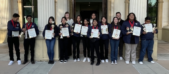 On Tuesday, May 28, the City of Fillmore recognized multiple Fillmore participants and winners of the Ventura County Office of Education’s Migrant Education Program Regional Tournament. The State Qualifiers were held in March 2024. Photo credit Angel Esquivel-Firephoto_91.