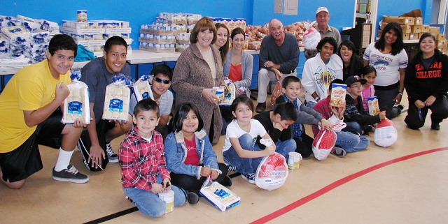 Troop Real Estate fed 2,750 families this holiday season.