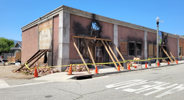 This past weekend HBO MAX began filming their new series “Latitude” in Piru, which has given downtown Piru a makeover. Above are some movie sets which were built/converted for the HBO MAX series. Sets are schedule to be removed starting June 10th-20th. For more information visit https://filminginpiru.com/hbo-latitude-2025/.