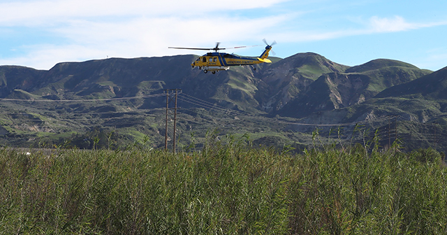 On Saturday, January 17, at 12:00 p.m., the Ventura County Sheriff’s Office was dispatched to a subject disturbance call in the 600 block of River Street. They were reports of a male subject chasing others near the riverbed. The subject was reported carrying a pocketknife; an anonymous caller mentioned hearing screaming. Officers checked the area and coordinated several response units for safety, with sheriff’s helicopter and canine called in. Photo credit Angel Esquivel.
