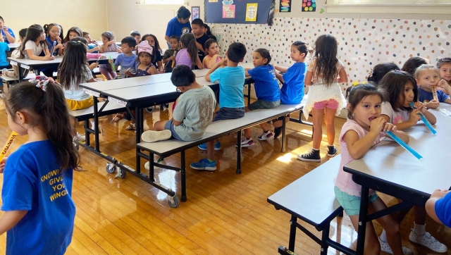 Students enjoyed Otter Pops for perfect attendance this week. They also stayed cool during the heat wave. More photos online at www.FillmoreGazette.com. Photos courtesy https://www.blog.fillmoreusd.org/piru-elementary-condors-blog/2024/9/6/perfect-attendance.