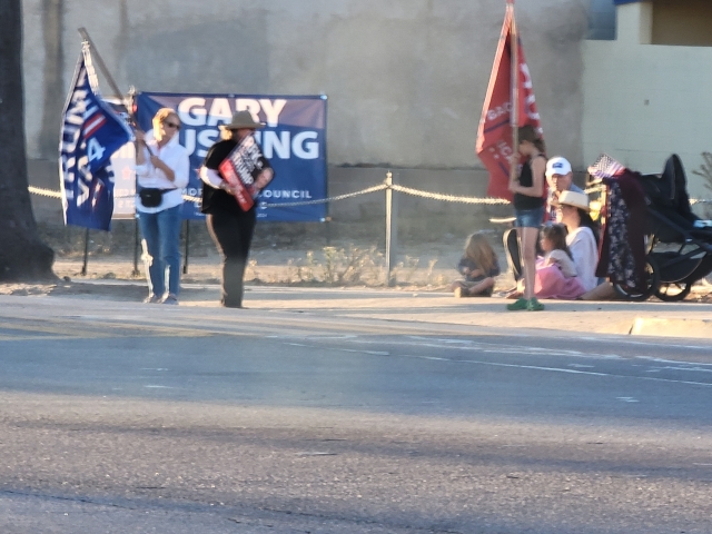 The growing crowd of Trump supporters that had gathered on Hwy 126 for several weeks can now celebrate an unprecedented election victory of historic proportions.