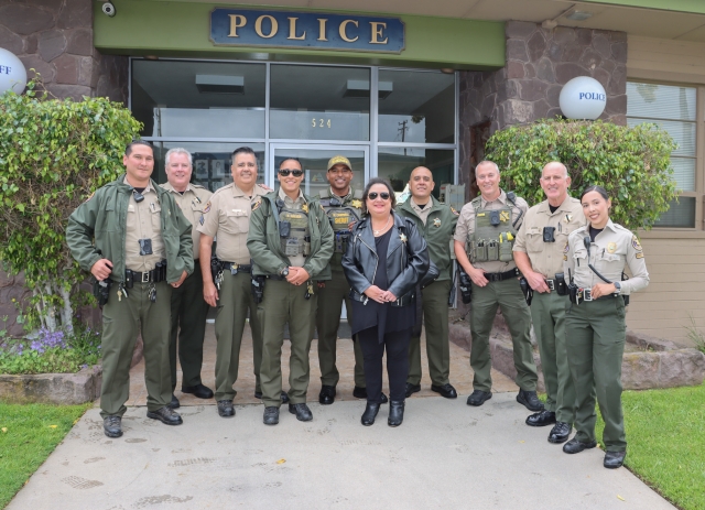 On Saturday, May 4th, 2024, the Sgt. Ron Helus Ride for the Blue event was held to honor all first responders. This year’s ride began at 8:00 a.m. at Simi Valley City Hall. They stopped at the following police stations in this order: Thousand Oaks, Moorpark, Camarillo, Port Hueneme, Oxnard, Ventura, and Santa Paula, before ending their ride at the Fillmore Police Station at 2:30pm. Photo credit Angel Esquivel-Firephoto_91.