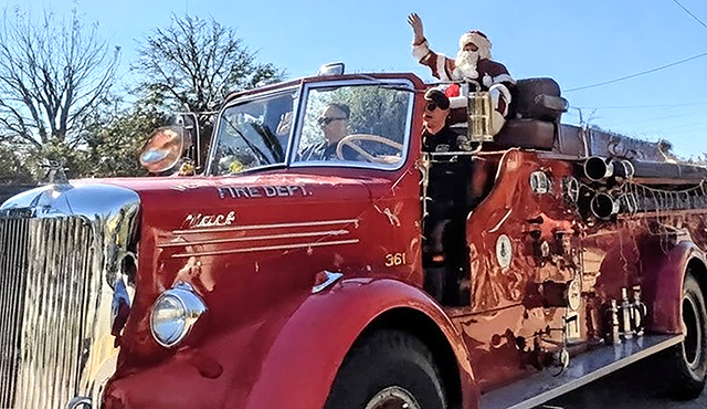 On Saturday, December 13, 2025, the 47th Annual Piru Christmas Parade & Festival was held in Piru. Folks came out to see the floats, bands, dancers and more as they rang in some Christmas cheer. This year’s parade had 25 entries and this year’s float winners were San Salvador Mission, the Piru Elementary School, and KiKi’s Adventures. Above is Santa Claus riding with the Piru Fire Department.