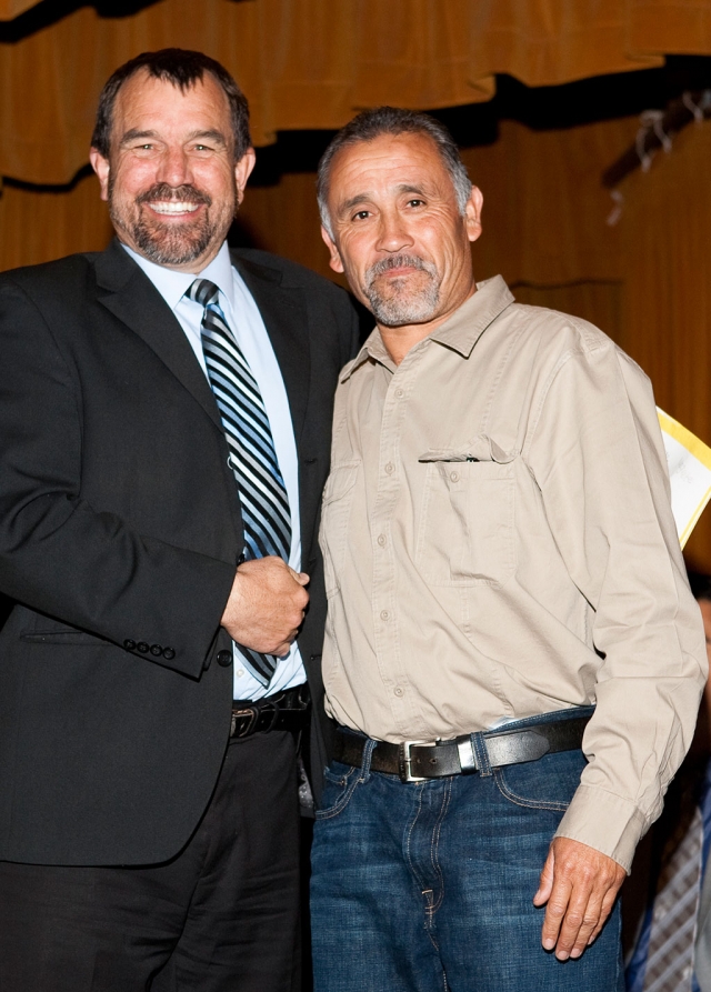 Classified Employee of the Year George Negrete