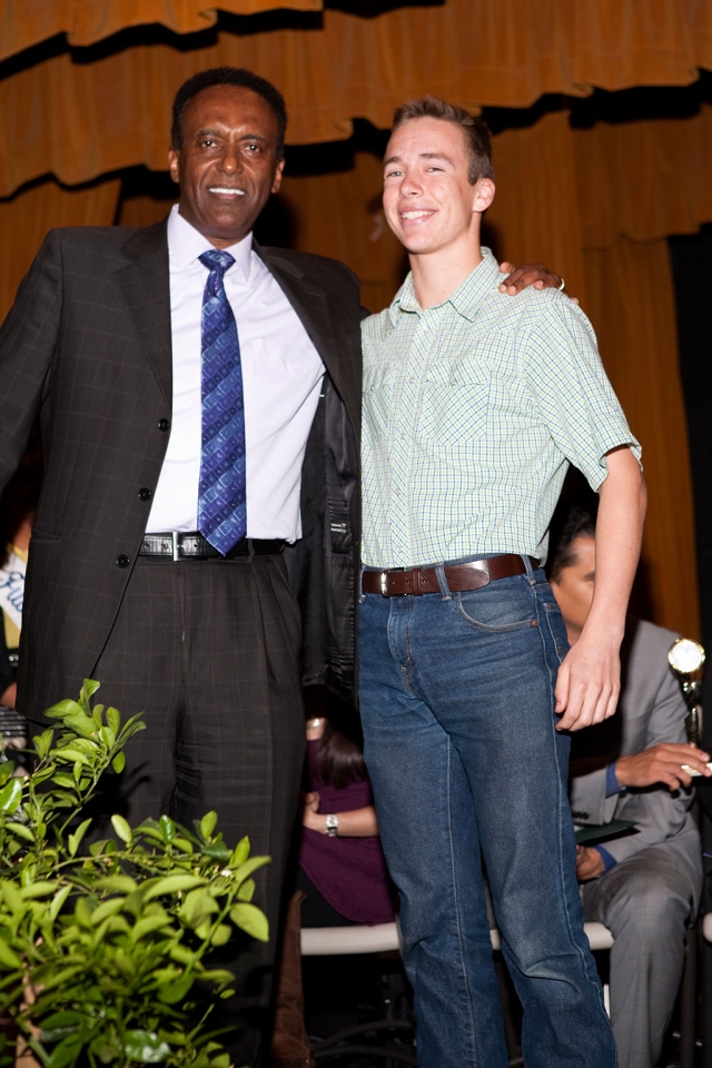 Student of the Year Nick Johnson