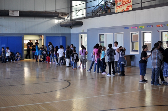 The daily attendance varies from 90-120 kids. Stop by and say hello.