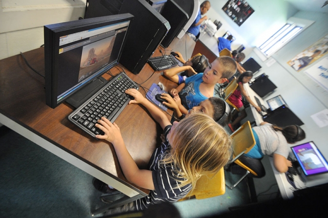 The end of Summer at the Boys & Girls Club.