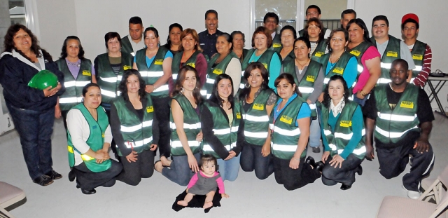 Rancho Sespe participated in a 6 week CERT Program course. The program educates indivuiduals in the event of an emergency. Pictured above but not in order are: Maria R. Gonzalez, Claudia G. Hinojosa, Irene Alamillo, Teresa Aguilar, Anita Gonzalez, Maria G. Magana, Laura Magana, Sean Sanders, Isaias Garcia, Rafael Magana, Imelda Magana, Jesus Mendoza, Jorge Magana, Freddy Galan, Alma Ramos, Ma. Jesus Nolasco, Ma Mercedes Gonzalez, Martha Banales, Celia Bejar, Stephanie Ochoa, Jesus Lopez Jr., Sugey Lopez, Letty Abrego, Luis Abrego, Jose Hinojosa, Maria Herrera, Guadalupe Ramos, Josefina Mendoza, Teresa Lara, Luz Rodriguez, Mario Gonzalez, Maria Gonzalez, Guadalupe Luna, Rosario Cortez. The course was paid for through the Ventura County Fire Department, and the instructors of the successful program were Captain Al Huerta and CERT Co-Ordinator of Ventura County Ramona Armijo.