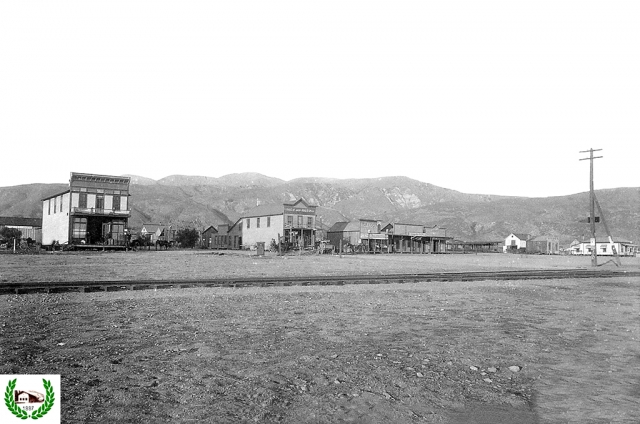 Fillmore Stores on Main Street, 1890.