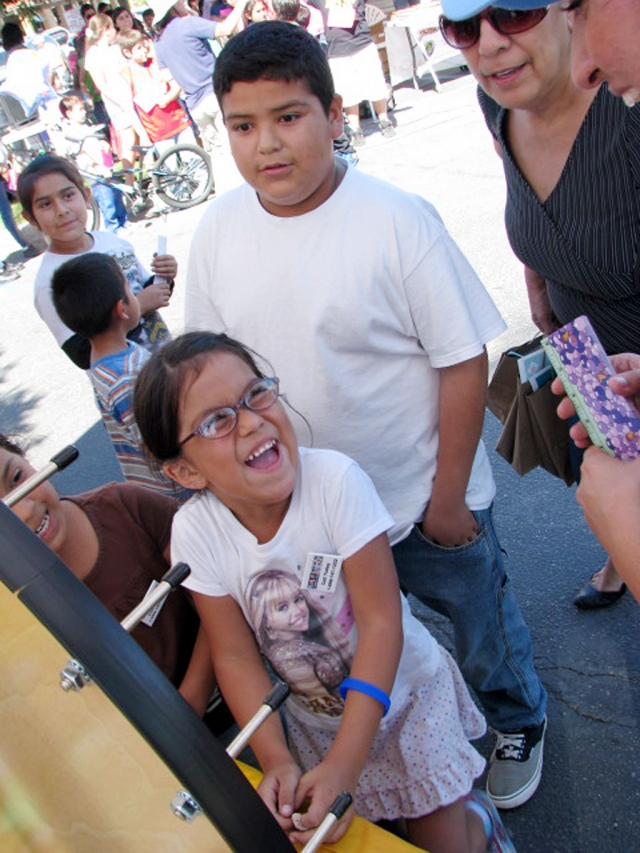 Fruit and Veggie Fest drew a large, happy crowd to Super A Market last Thursday.